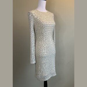 New WINDSOR Ivory Sequin Mini Dress